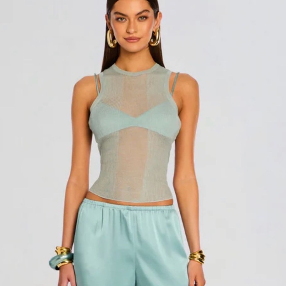 SER.O.YA JORI RIB KNIT TANK